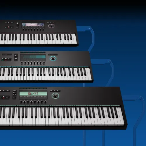 Número de teclas para piano digital, teclados arranjadores, sintetizador, ...